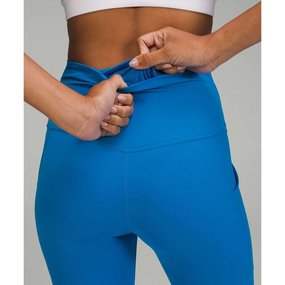 Lululemon High Rise Align w/ pockets crop leggings buttery soft size 8 - Picture 4 of 9